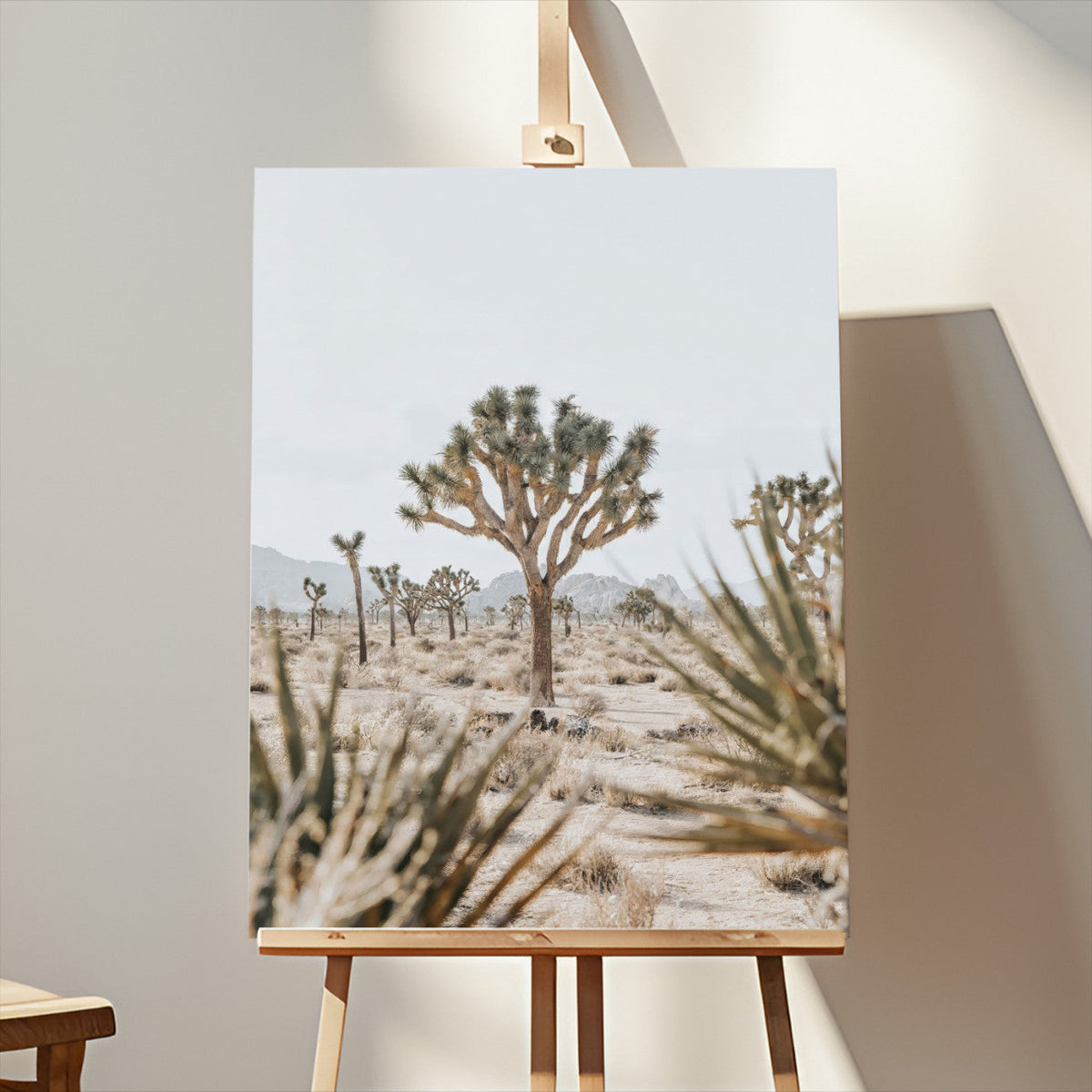 Joshua Tree Wall Art | Framed Desert Landscape Canvas