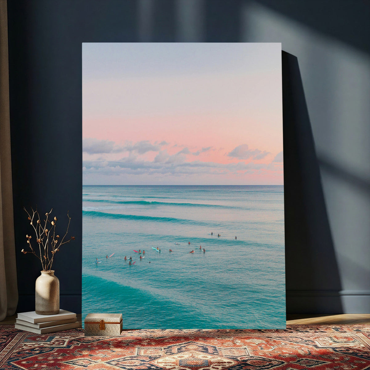 Beach Wall Art Canvas Print | Soft Coastal Photography