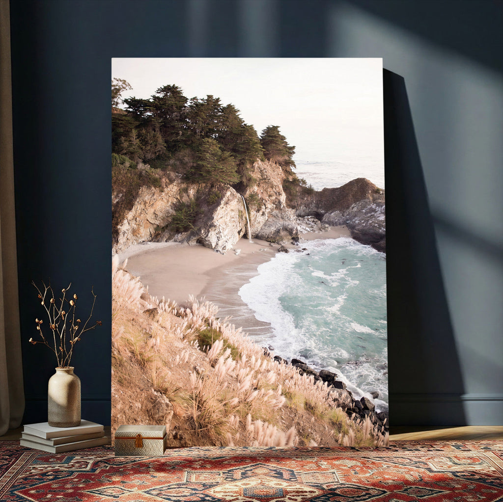 McWay Falls Canvas Wall Art, Big Sur California Photography