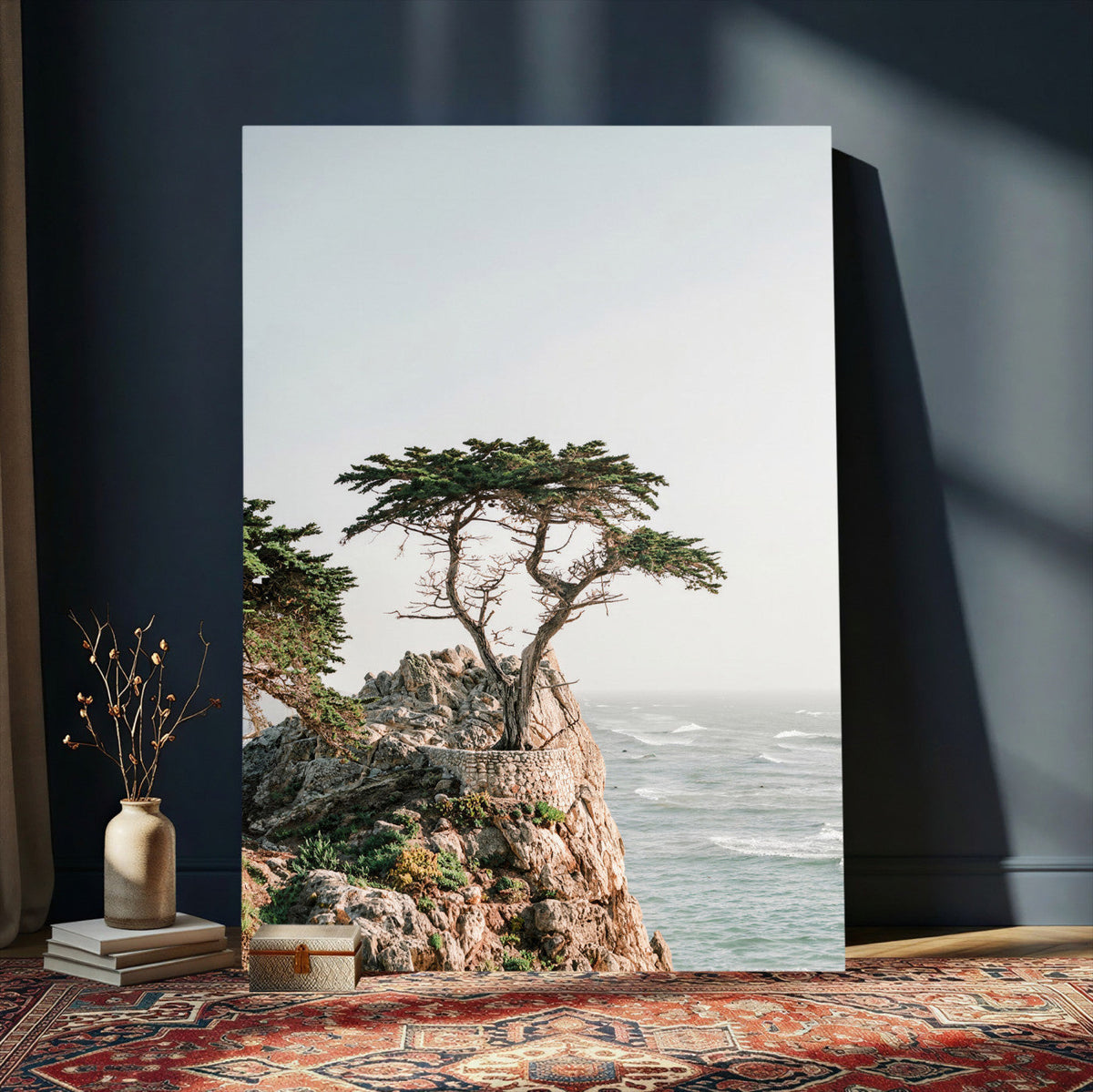 Lone Cypress Canvas Wall Art, Pebble Beach California
