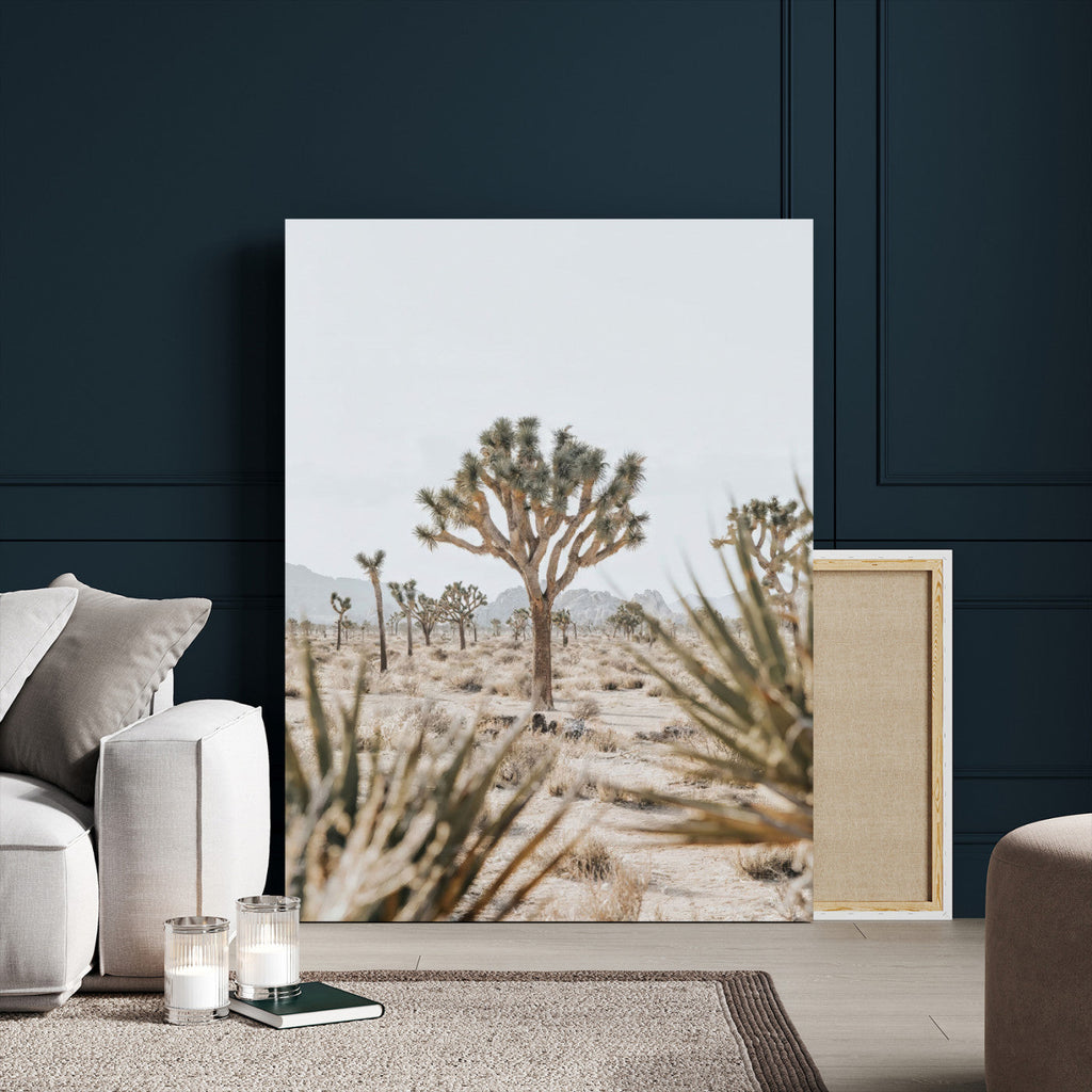 Joshua Tree Wall Art | Framed Desert Landscape Canvas