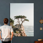 Lone Cypress Canvas Wall Art, Pebble Beach California