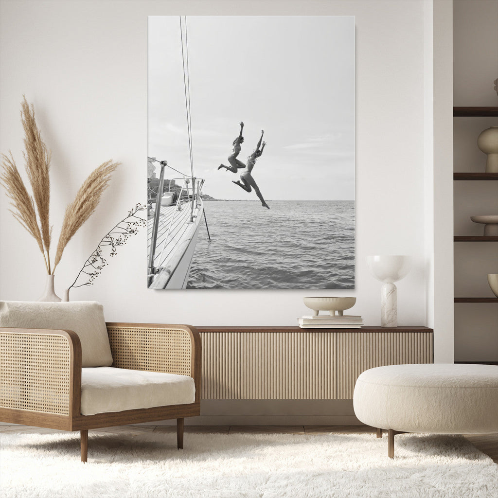 Sailing Wall Art Canvas Print | Ocean Adventure Sailboat