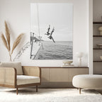 Sailing Wall Art Canvas Print | Ocean Adventure Sailboat