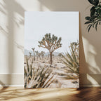 Joshua Tree Wall Art | Framed Desert Landscape Canvas