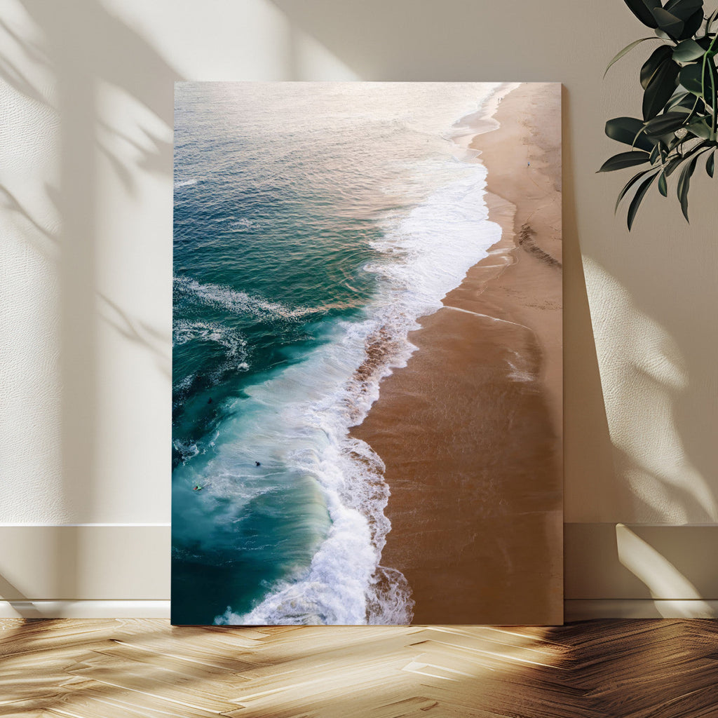 Serene Ocean Waves Wall Art Beach Wall Decor