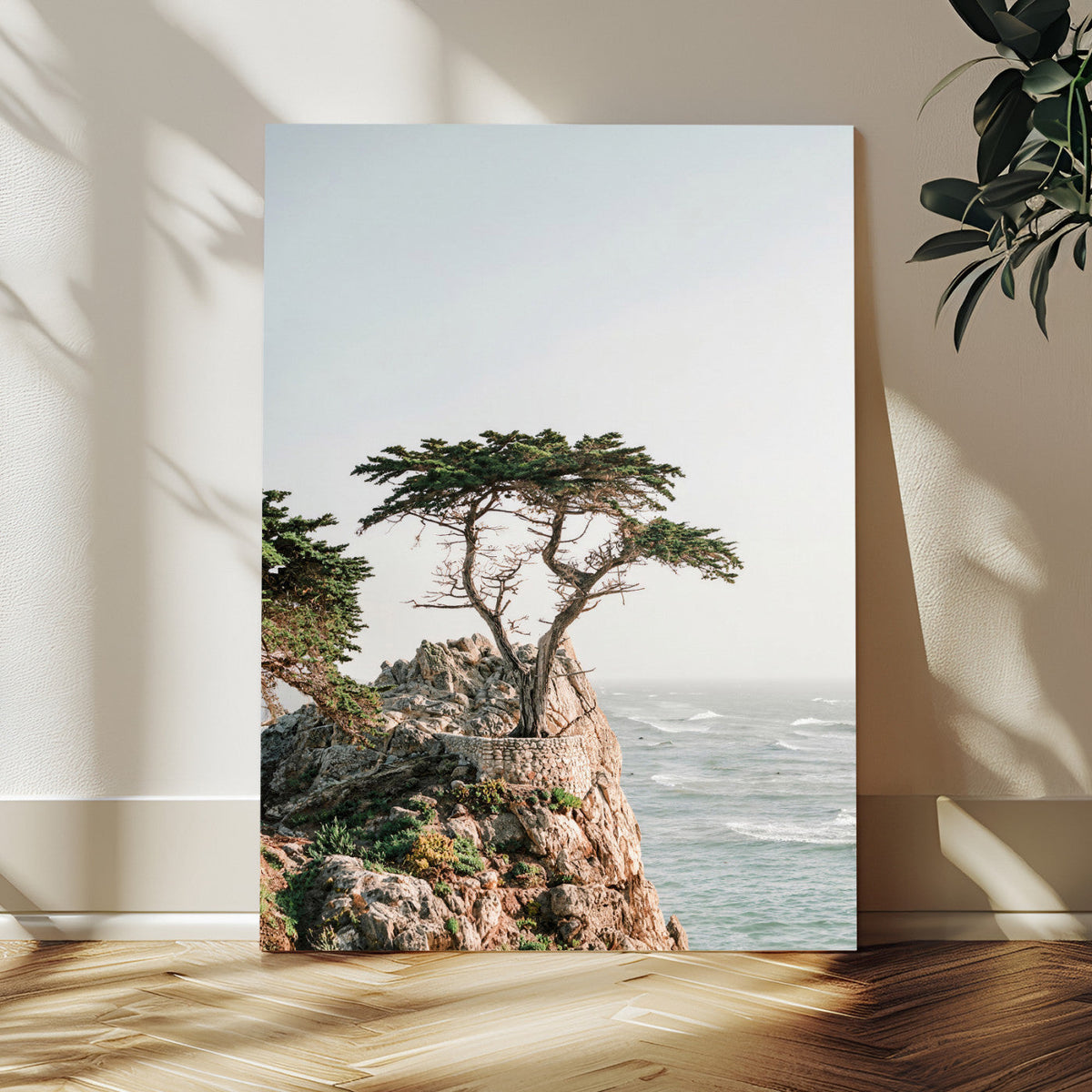 Lone Cypress Canvas Wall Art, Pebble Beach California