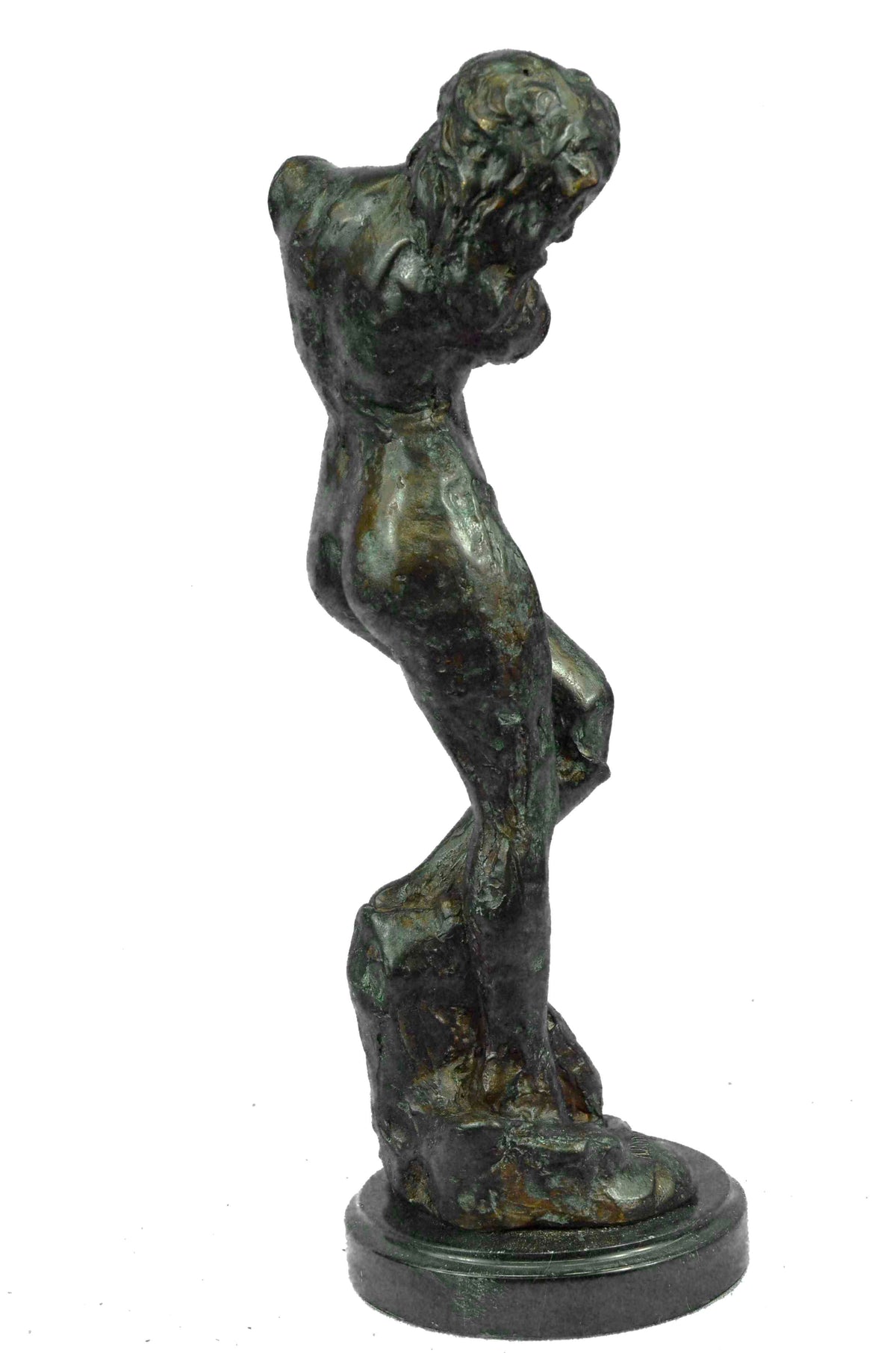 Abstract Modern Art Nude Female Torso by Famous French Artist Rodin Statue