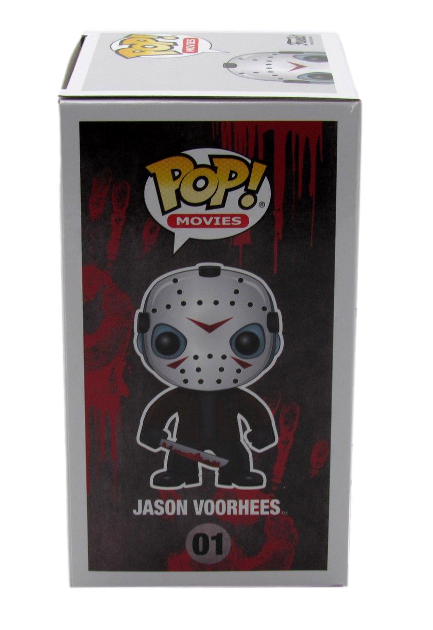 Ari Lehman Signed/Insc Funko Pop! #01 "Friday the 13th" Signed in Red JSA 190714