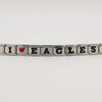 GO BIRDS  Italian Charm Bracelet -Game Day & Special Gift for Eagles Fans