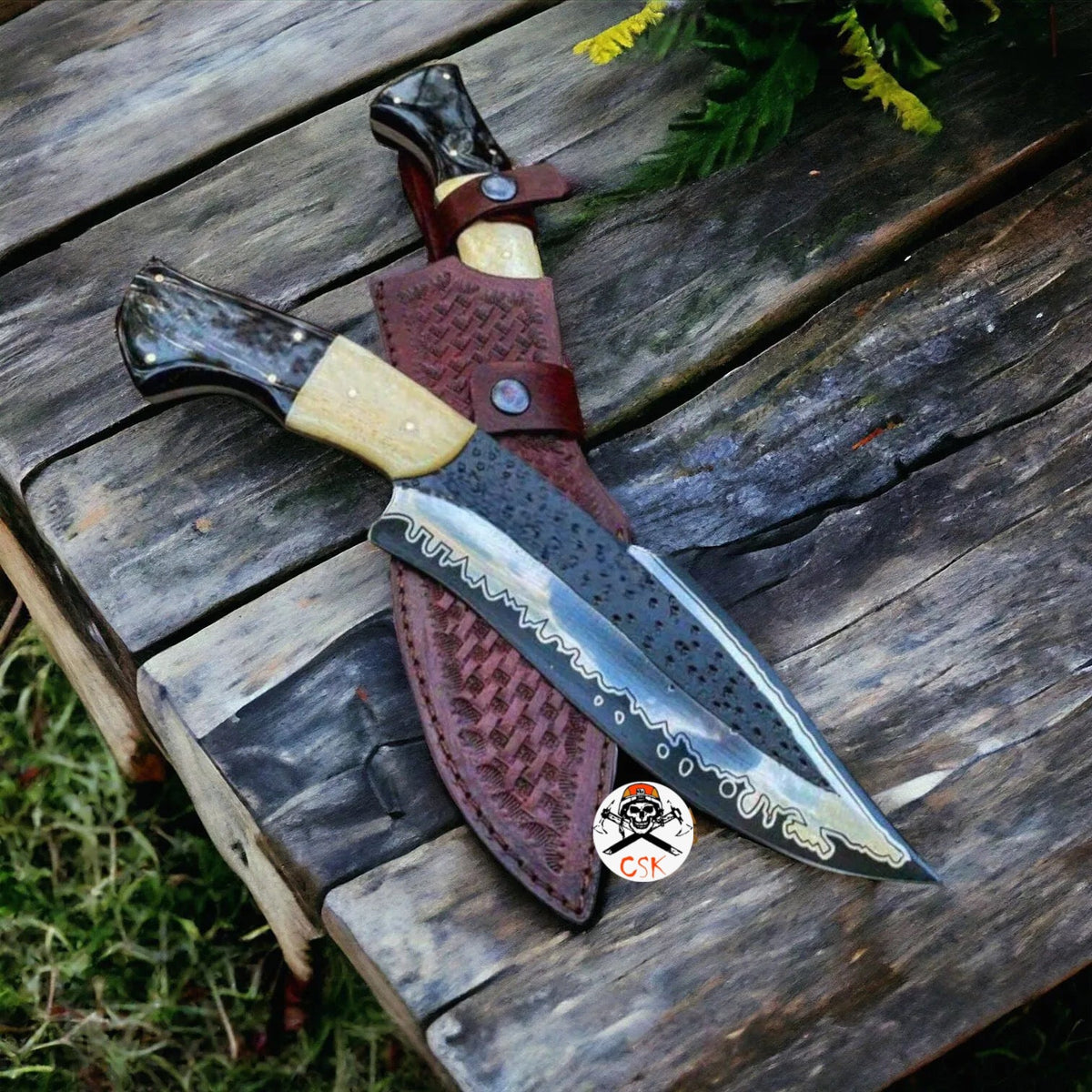 Hunting Survival Knife with D2 steel Blade