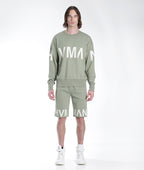 FRENCH TERRY SWEATSHORT IN ASPEN