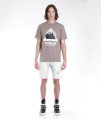 MERO SLIM SHORT w/WHITE BELT IN ZEPHYR