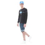 FRENCH TERRY SWEATSHORT IN CRINKLE