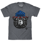 Patriotic Smokey Bear T-Shirt - Gray