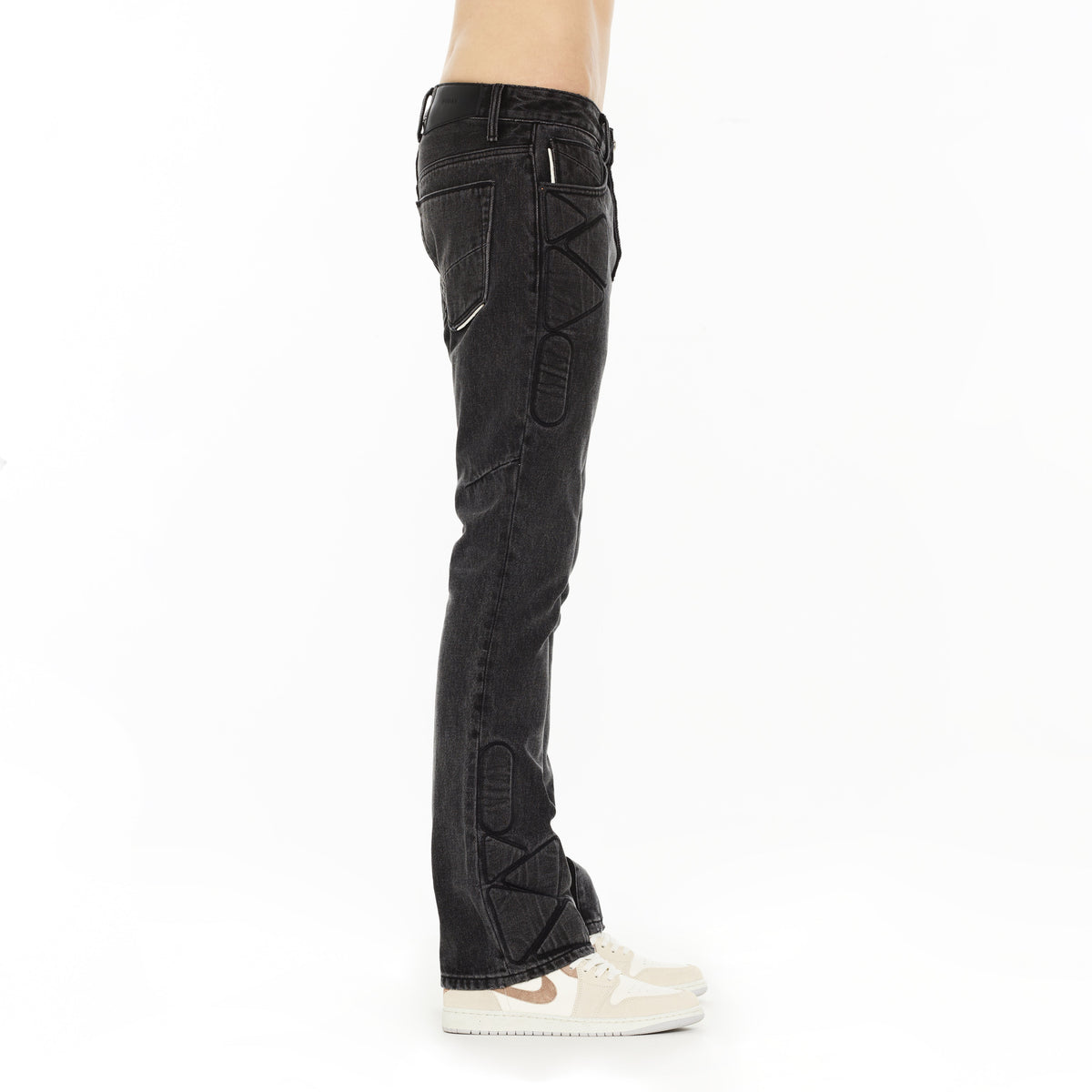 Hvman's Mars Bootcut Jeans in Grey