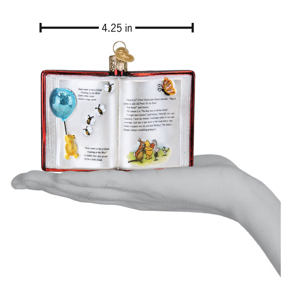 Winnie-the-Pooh Book Ornament