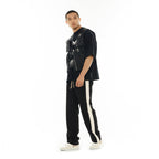 Hvman's Baggy Track Pants in Black