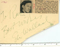 Eli Wallach Actor Signed/Inscribed 1963 B/W Magazine Photo 159001