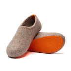 Yew Wool Slipper // Brown
