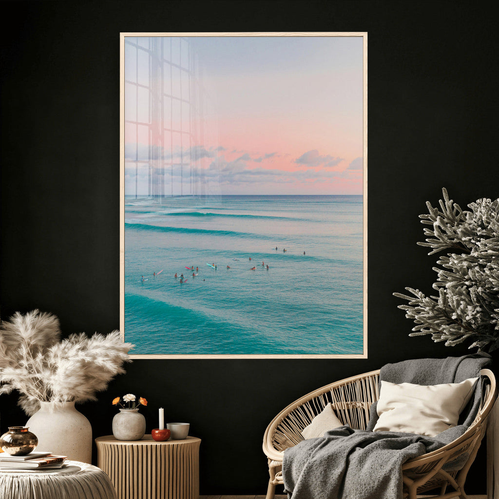 Beach Wall Art Canvas Print | Soft Coastal Photography