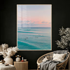 Beach Wall Art Canvas Print | Soft Coastal Photography