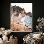 McWay Falls Canvas Wall Art, Big Sur California Photography