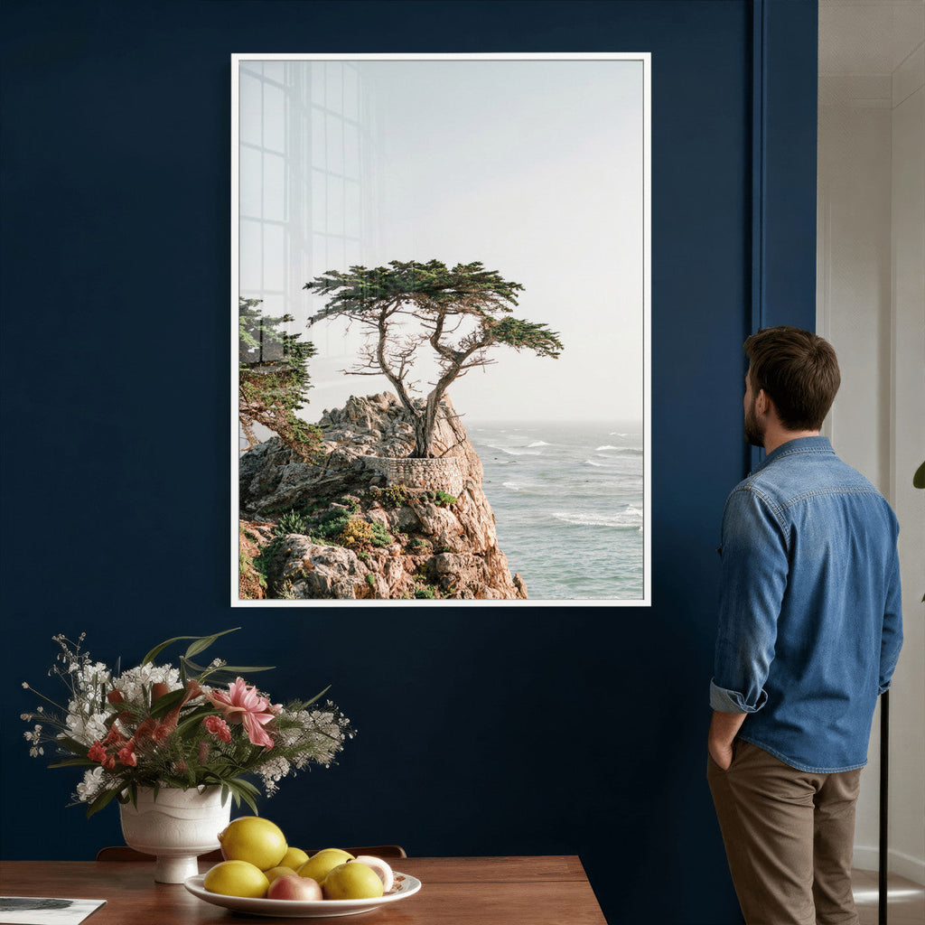 Lone Cypress Canvas Wall Art, Pebble Beach California