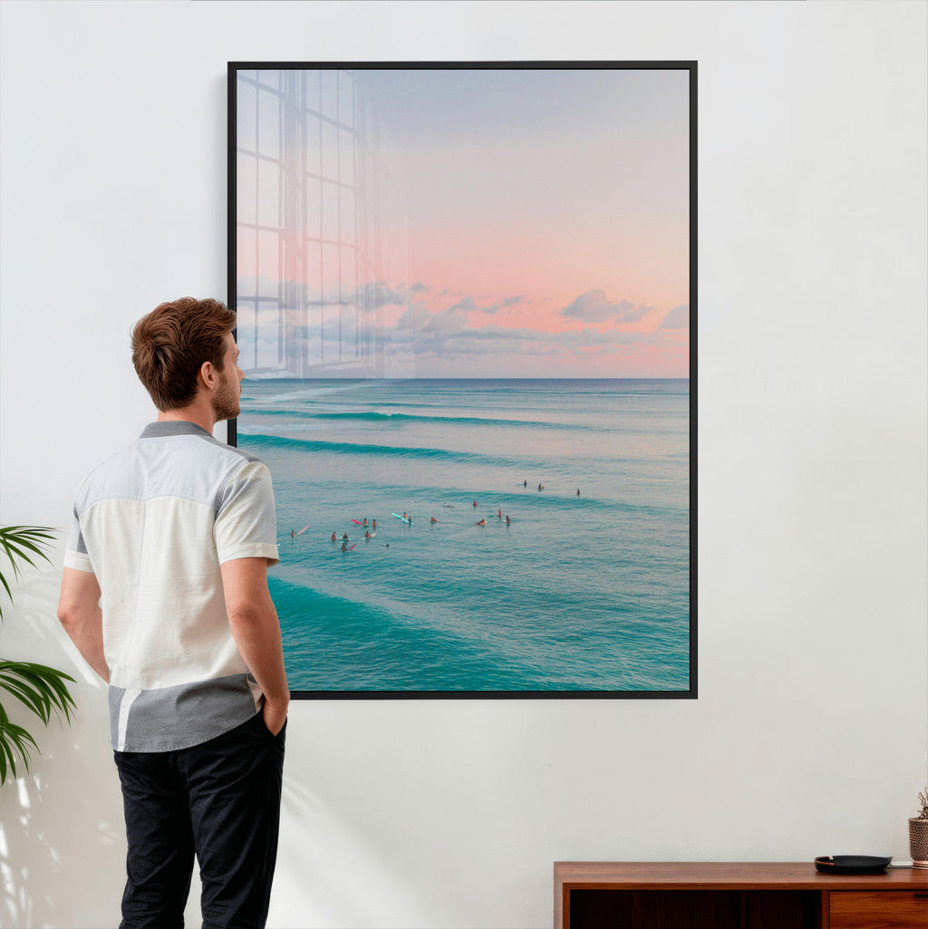 Beach Wall Art Canvas Print | Soft Coastal Photography