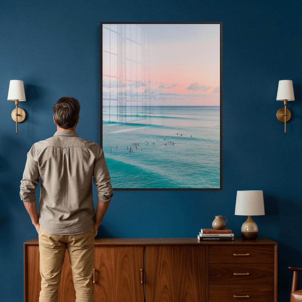Beach Wall Art Canvas Print | Soft Coastal Photography