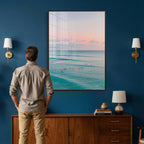 Beach Wall Art Canvas Print | Soft Coastal Photography
