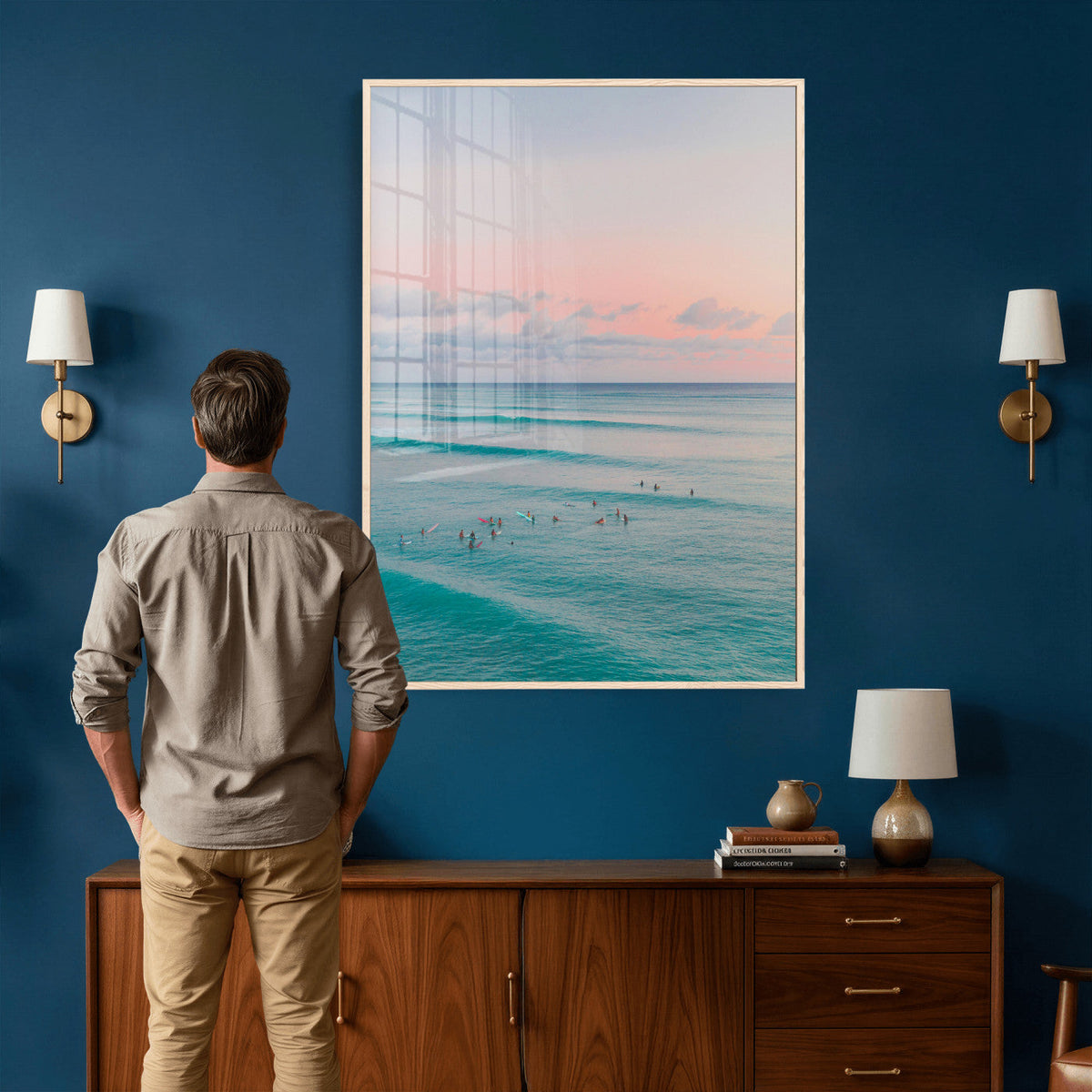 Beach Wall Art Canvas Print | Soft Coastal Photography
