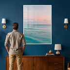 Beach Wall Art Canvas Print | Soft Coastal Photography