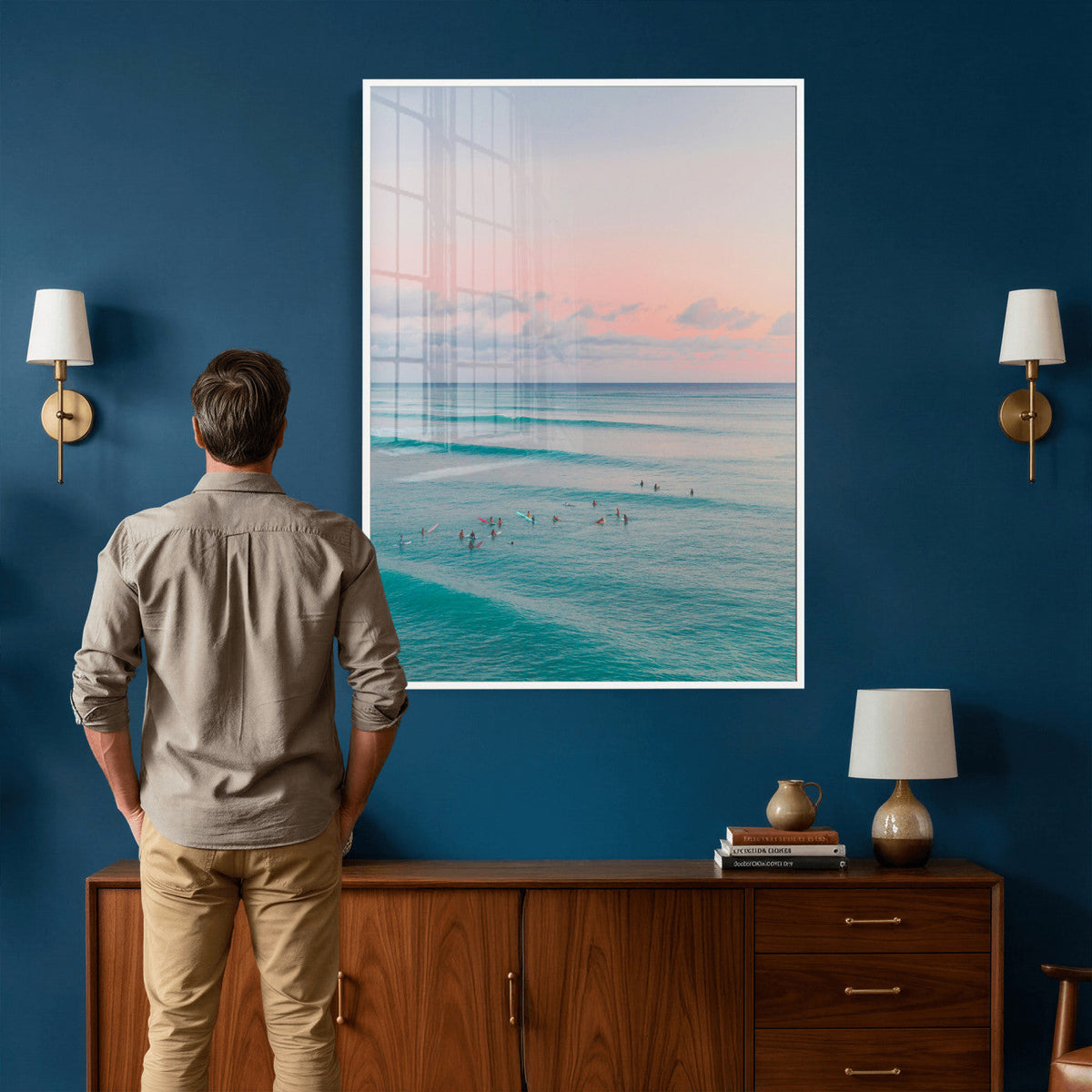 Beach Wall Art Canvas Print | Soft Coastal Photography