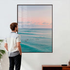 Beach Wall Art Canvas Print | Soft Coastal Photography