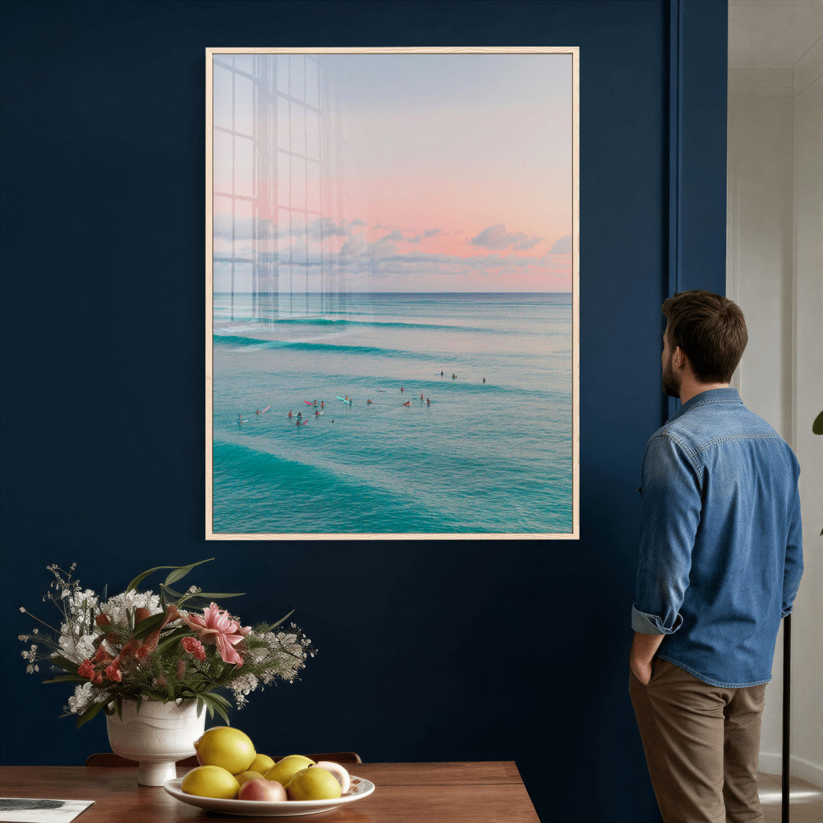 Beach Wall Art Canvas Print | Soft Coastal Photography