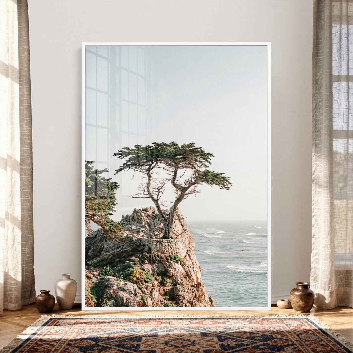 Lone Cypress Canvas Wall Art, Pebble Beach California