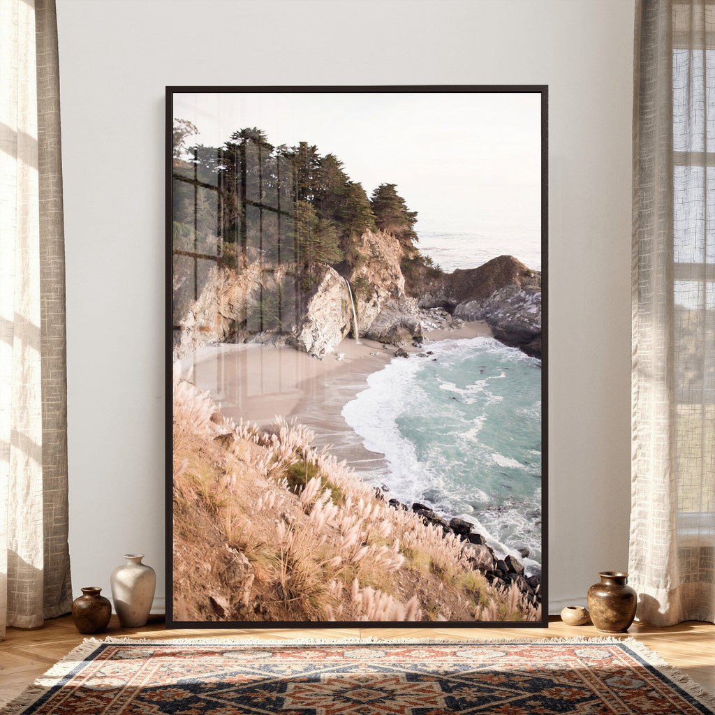 McWay Falls Canvas Wall Art, Big Sur California Photography
