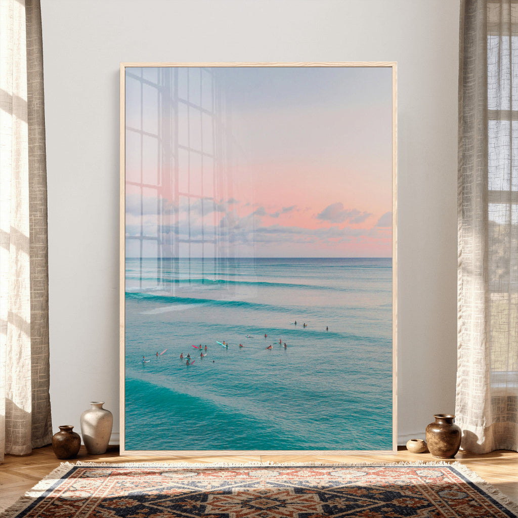 Beach Wall Art Canvas Print | Soft Coastal Photography