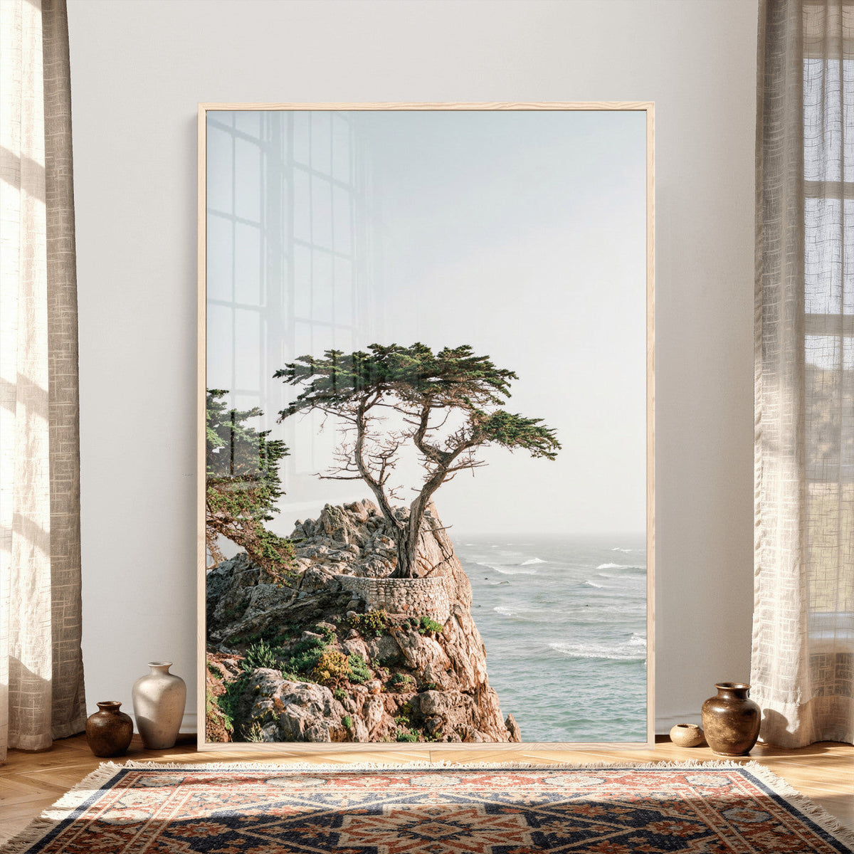 Lone Cypress Canvas Wall Art, Pebble Beach California
