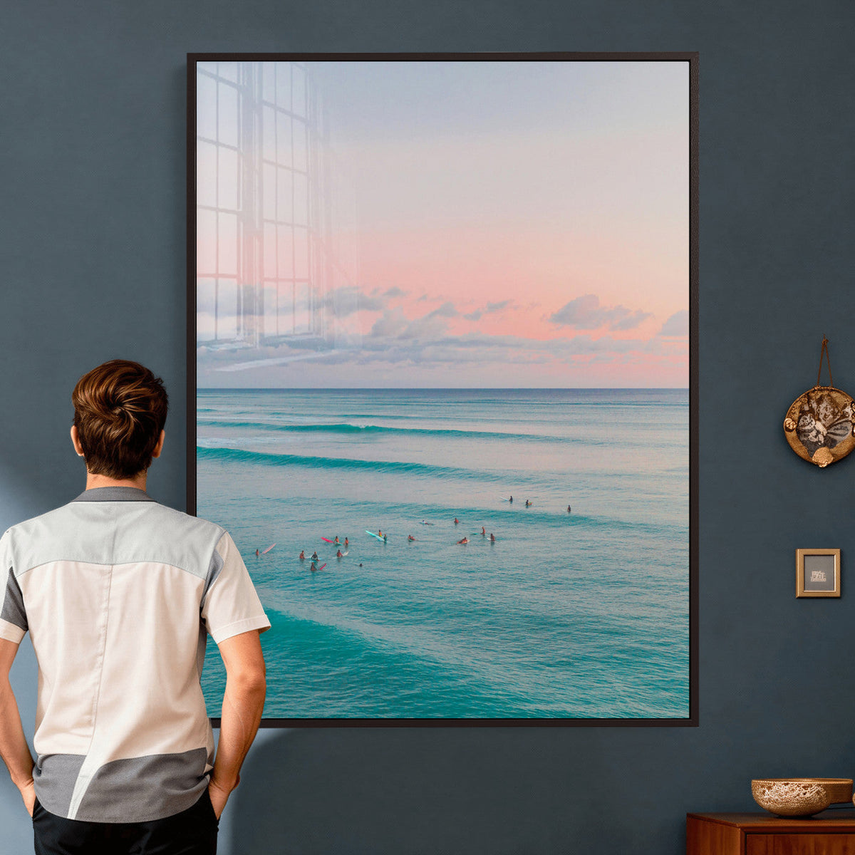 Beach Wall Art Canvas Print | Soft Coastal Photography