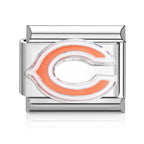 Football Team Logo Italian Charm Bracelet – Custom Gifts for Fans