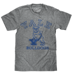 Yale University Bulldogs Logo T-Shirt - Gray