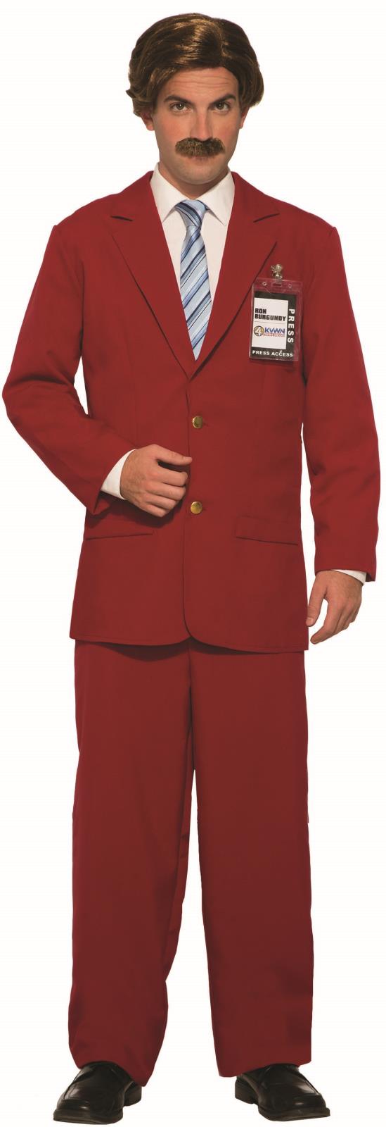Anchorman Ron Burgundy Officially Licensed Costume