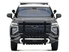 2025 Chevrolet Tahoe Police Pursuit Vehicle "California Highway Patrol" Black and White "Law Enforcement and Public Service" Series 1/24 Diecast Model Car by Motormax