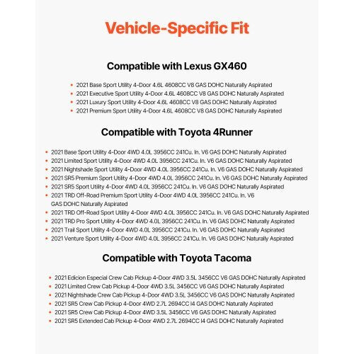 Front Wheel Bearing & Hub Assembly Fit for 2021 Toyota 4Runner Base Limited Nightshade Sport Utility Tacoma Edicion Especial Crew Cab Pickup 4-Door 4WD OEM 515201, Wheel Bearing Hub Assembly Set