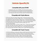 Front Wheel Bearing & Hub Assembly Fit for 2021 Toyota 4Runner Base Limited Nightshade Sport Utility Tacoma Edicion Especial Crew Cab Pickup 4-Door 4WD OEM 515201, Wheel Bearing Hub Assembly Set