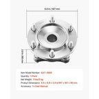 Front Wheel Bearing & Hub Assembly Fit for 2021 Toyota 4Runner Base Limited Nightshade Sport Utility Tacoma Edicion Especial Crew Cab Pickup 4-Door 4WD OEM 515201, Wheel Bearing Hub Assembly Set
