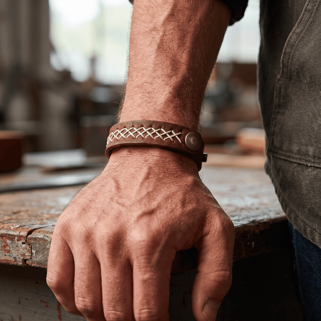 Cross Stitch Cuff