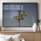 Joshua Tree Wall Art Canvas Print, Framed Southwestern Desert Landscape
